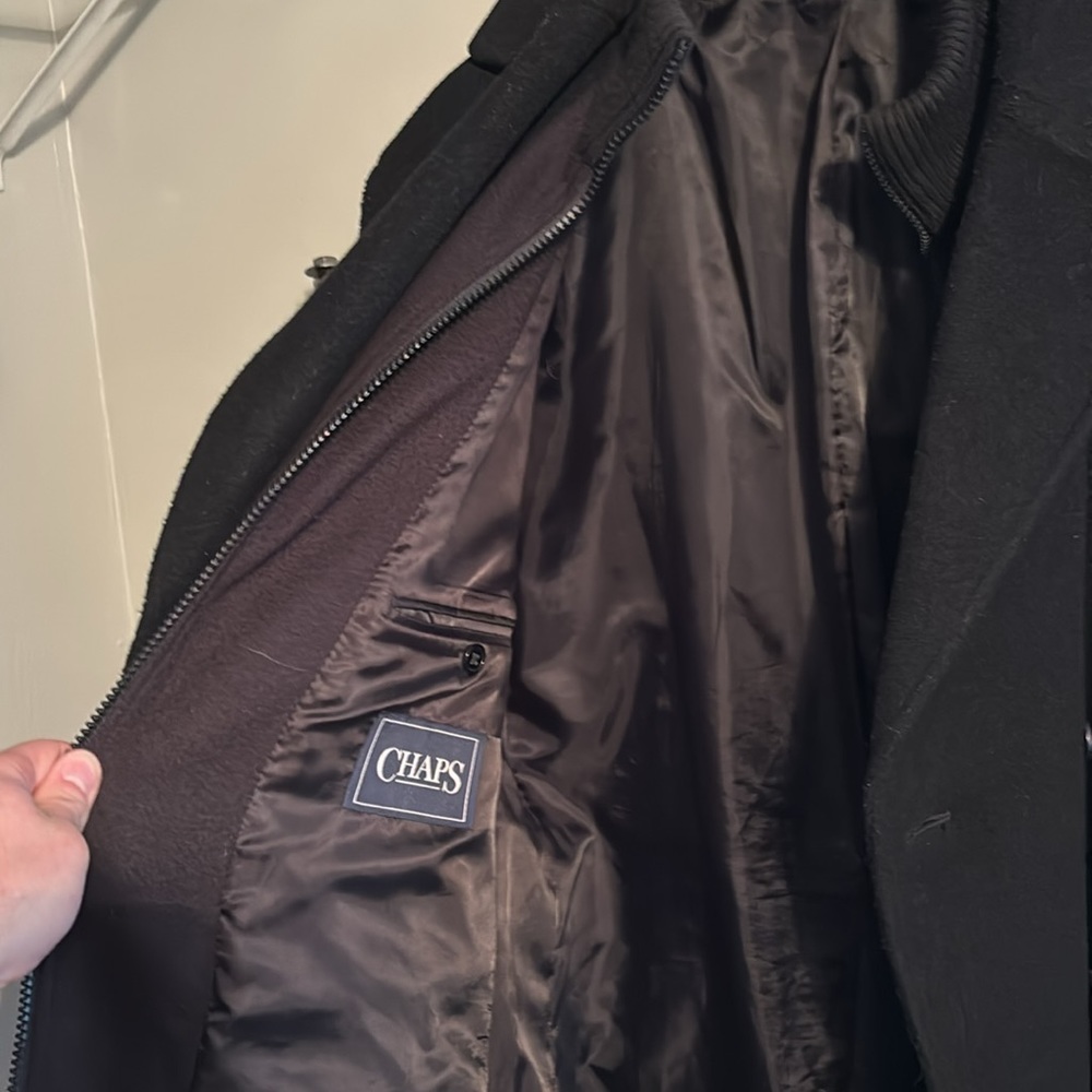 Chaps by Ralph Lauren Zip-Up Pea/Down Coat XL - Picture 6 of 11